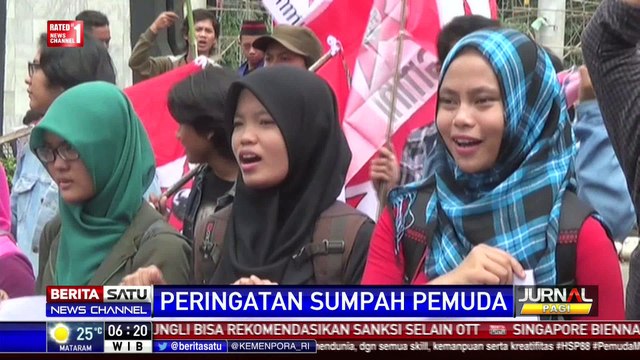 Peringatan Sumpah Pemuda Diwarnai Unjuk Rasa dan Longmarch