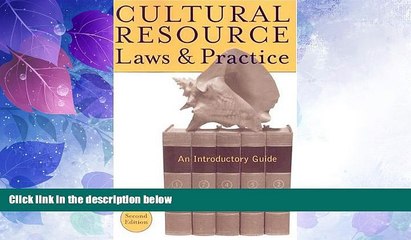 Big Deals  Cultural Resource Laws and Practice (Heritage Resource Management Series)  Best Seller