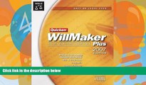 Books to Read  Quicken Willmaker Plus 2007 Edition: Estate Planning Essentials (Book with CD-ROM)