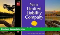 Big Deals  Your Limited Liability Company: An Operating Manual with CDROM  Full Read Most Wanted