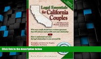 Big Deals  Legal Essentials for California Couples: Why Every Couple Should Have a Written
