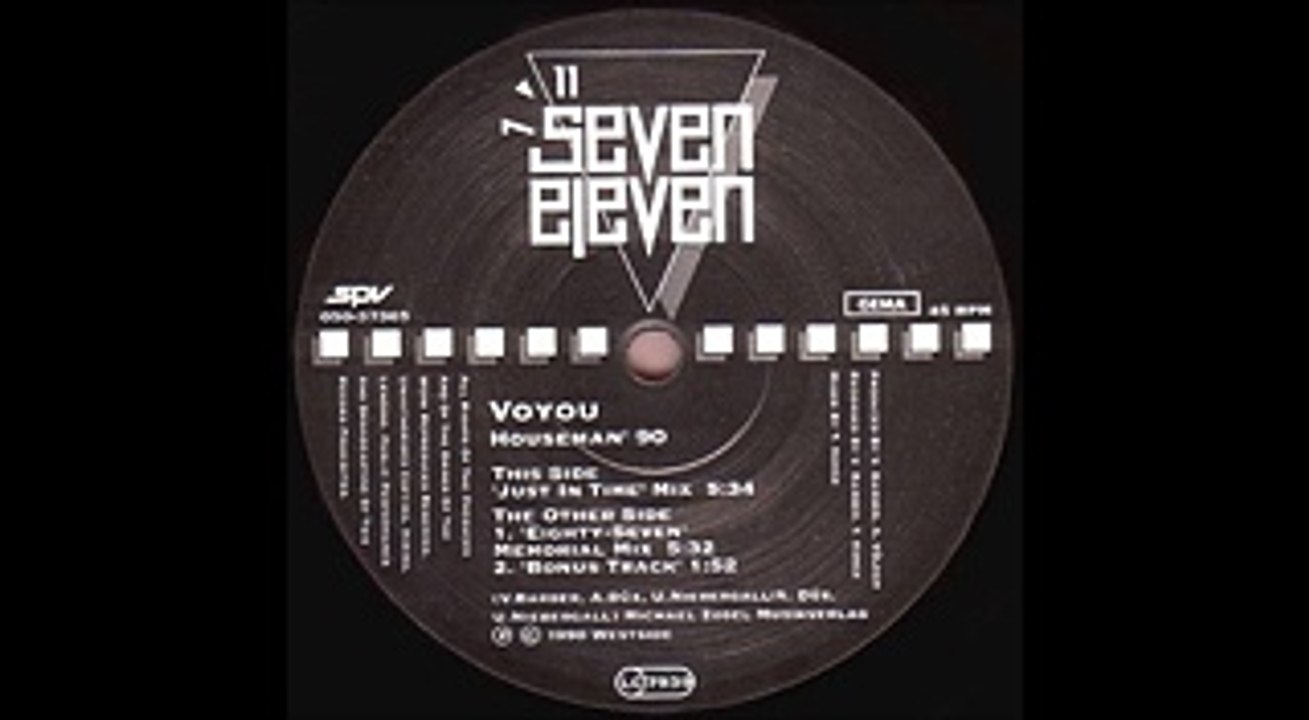 Voyou - Houseman '90 (Just In Time Mix) (A) - Vìdeo Dailymot