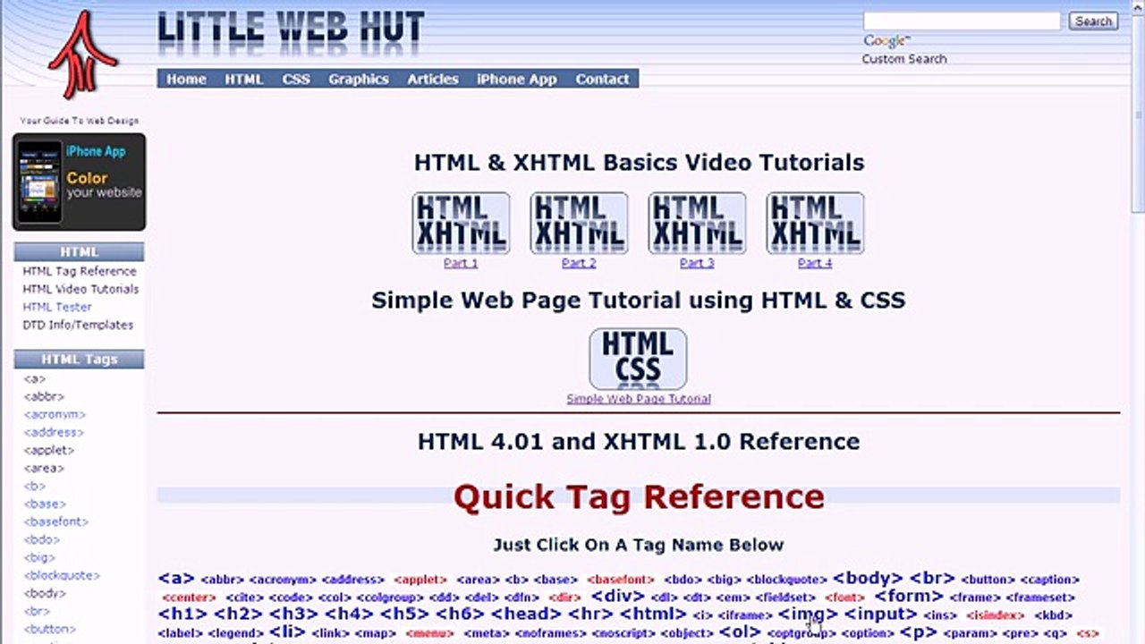 HTML img tag