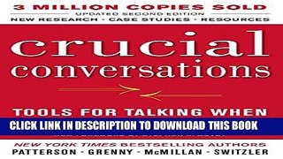 [Ebook] Crucial Conversations Tools for Talking When Stakes Are High, Second Edition Download Free