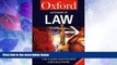 Big Deals  A Dictionary of Law (Oxford Quick Reference)  Best Seller Books Most Wanted