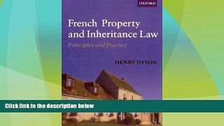 Big Deals  French Property and Inheritance Law: Principles and Practice  Best Seller Books Most