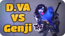 Overwatch | D.VA VS Genji