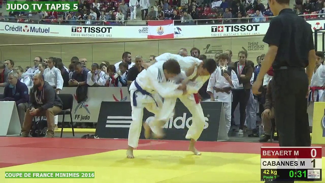 TAPIS 5 - COUPE DE FRANCE INDIVIDUELLE MINIMES  - SAINT-QUENTIN-EN-YVELINES, 2016 - LIVE 6 (80)