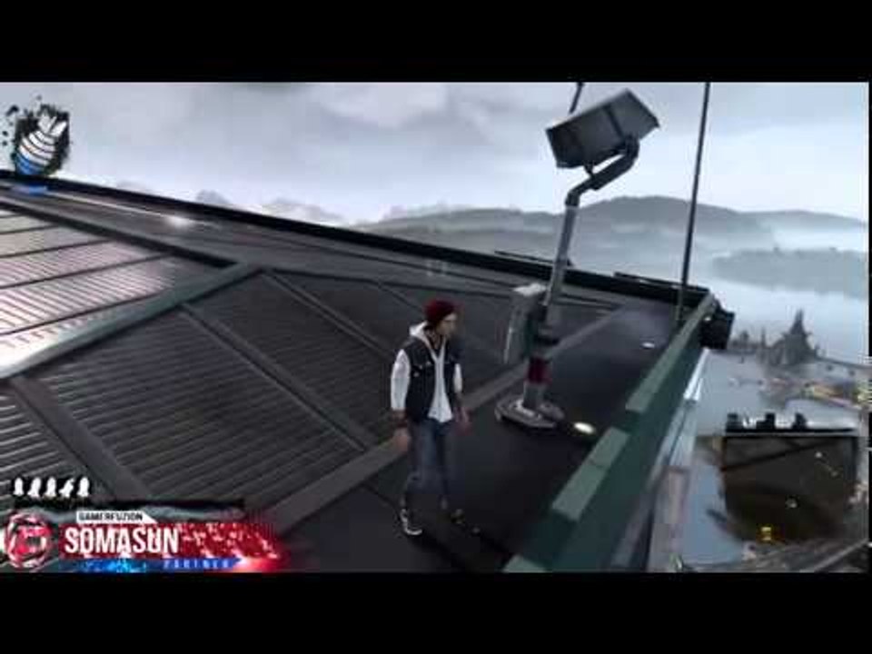 PS4 Gameplay inFamous Second Son Trophy Drop Everything