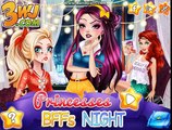 Frozen Princesses Disney Elsa Ariel BFFs Night - Games for children