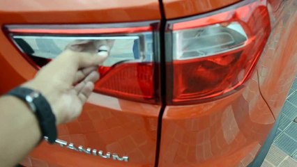 Ford EcoSport Back Door Area, Design and Luggage Space