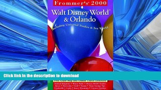 FAVORIT BOOK Frommer s? Walt Disney World?   Orlando 2000 (Frommer s Walt Disney World and Orlando
