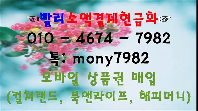 =빨리소액 톡 mony7982 소액결제현금화 o1o 4674 7982=