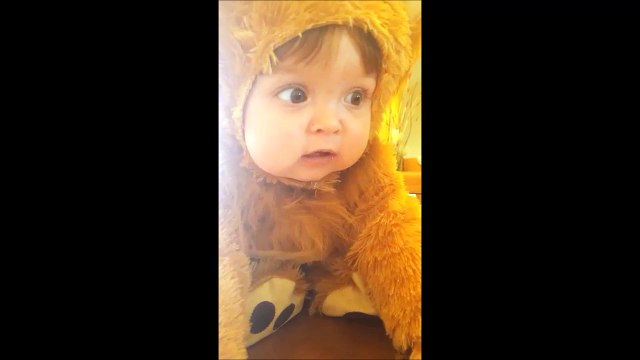 Le rugissement le plus adorable que vous entendrez! Trop mignon