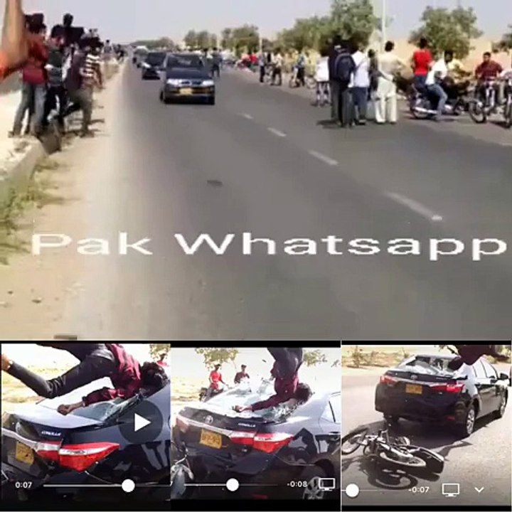 12 Here’s the video of the bike accident in Karachi