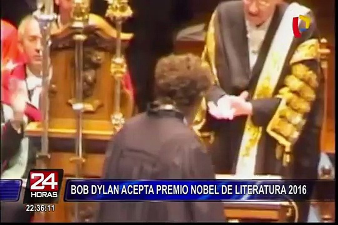 Bob Dylan rompe su silencio y acepta el premio Nobel de Literatura
