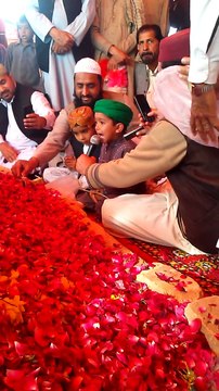 Hafiz Ali Raza Qadri With Son of Ghazi Mumtaz Hussain Qadri MUhammad Ali Raza Reciting Naat e Rasool