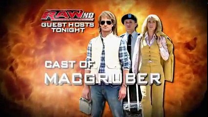 WWE.com Exclusive  The cast of  MacGruber  describe their