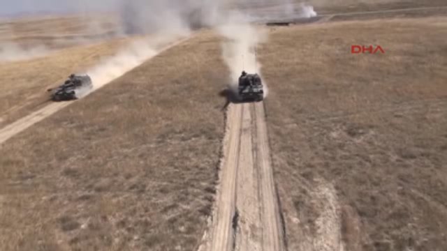 Kilis - Fırat Kalkanı Harekatı'nda Işid ve Pkkpyd Hedefleri Vuruldu