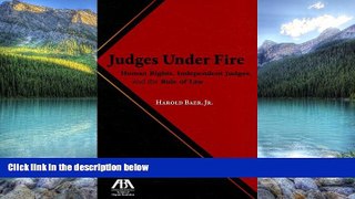 Books to Read  Judges Under Fire: Human Rights, Independent Judiciary, and the Rule of Law  Best