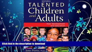 READ  Talented Children and Adults: Their Development and Education FULL ONLINE