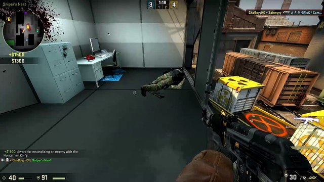 LASER AWP! - CS GO Funny Moments in Competitive