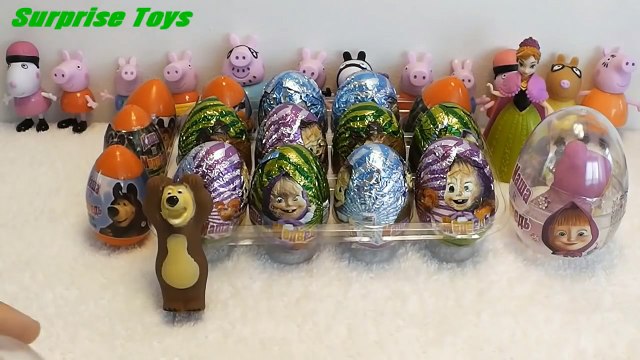 Маша и Медведь, Masha i Medved, Frozen, Disney, Peppa Pig, Frozen Toys, Peppa Pig Toys, 14