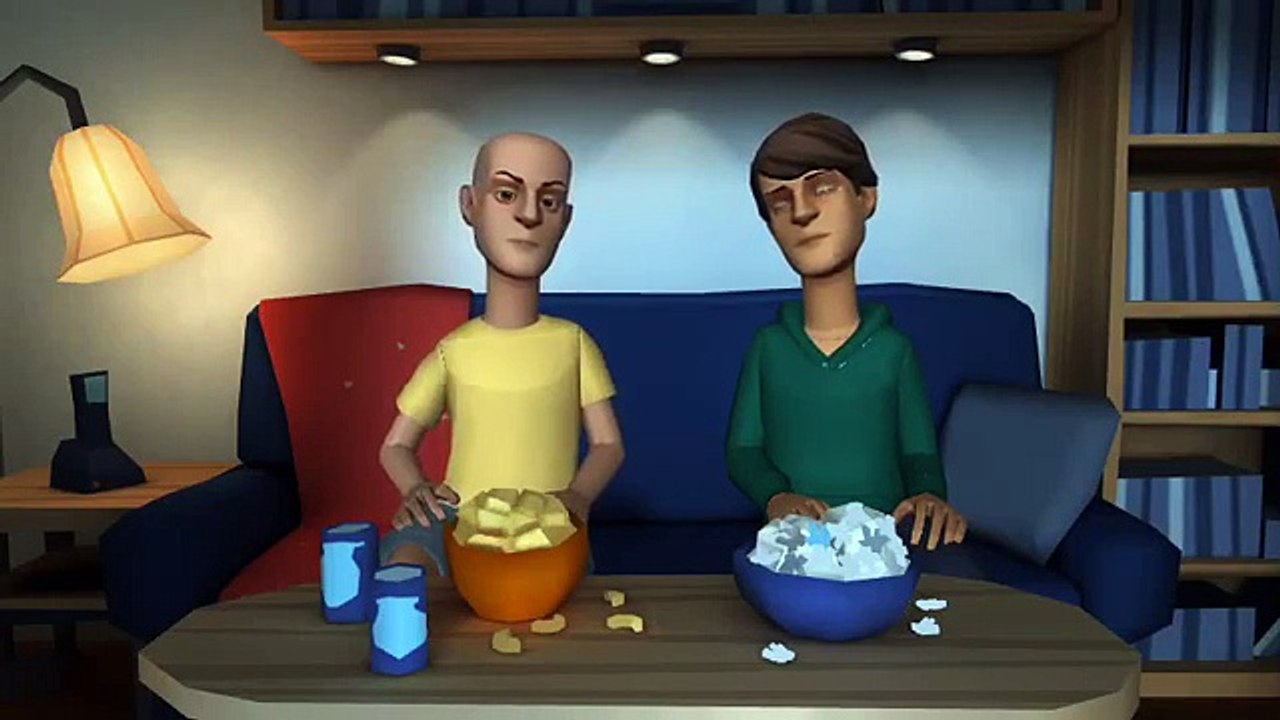 Caillou Starts a Party and Gets Grounded