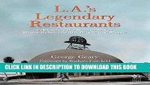 Best Seller L.A. s Legendary Restaurants: Celebrating the Famous Places Where Hollywood Ate,