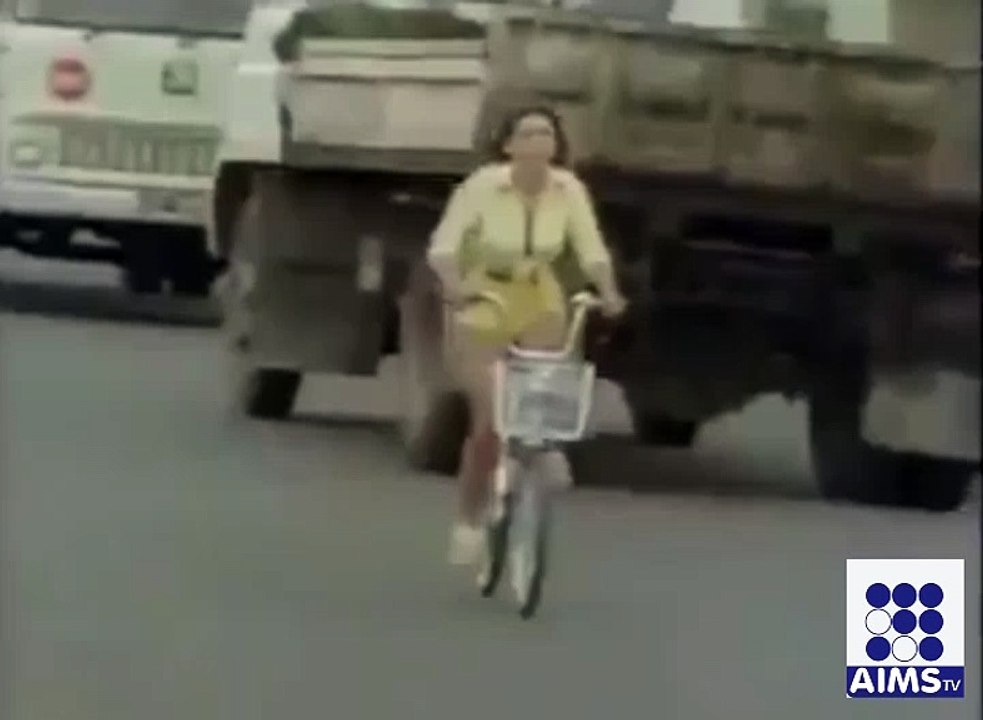 آگے نکا جانے کی کوشش میں سائیکل کا خوفناک تصادم