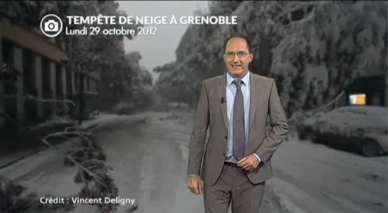 Toussaint : de la neige dans les Alpes...