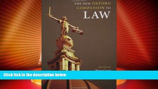 Must Have PDF  The New Oxford Companion to Law (Oxford Companions)  Full Read Best Seller