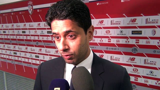 Ligue 1 LOSC - Paris SG: réactions d'après match de Nasser Al-Khelaïfi