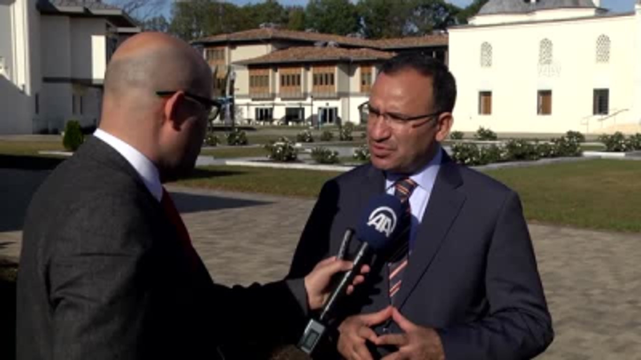 Adalet Bakanı Bozdağ, ABD Temaslarını Aa'ya Değerlendirdi - Washıngton