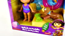 Splash & Paddle Dora The Explorer Perrito Swimming - Play Doh, Hello Kitty, Peppa Pig Episodes new