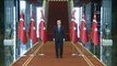 Cumhurbaşkanı Erdoğan, Cumhurbaşkanlığı Külliyesi'nde Tebrikleri Kabul Etti (1)