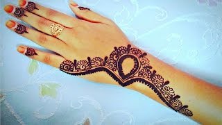 Dubai Mehndi Design Elegent Henna Gulf Mehndi Design Simple and easy step by step for hands episode #120 by Art Inst