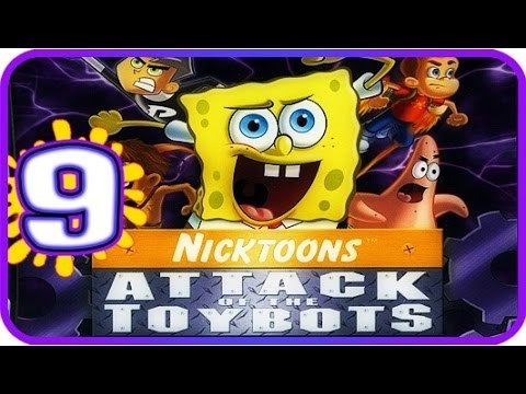 Nicktoons: Attack of the Toybots Walkthrough Part 9 (PS2, Wii)