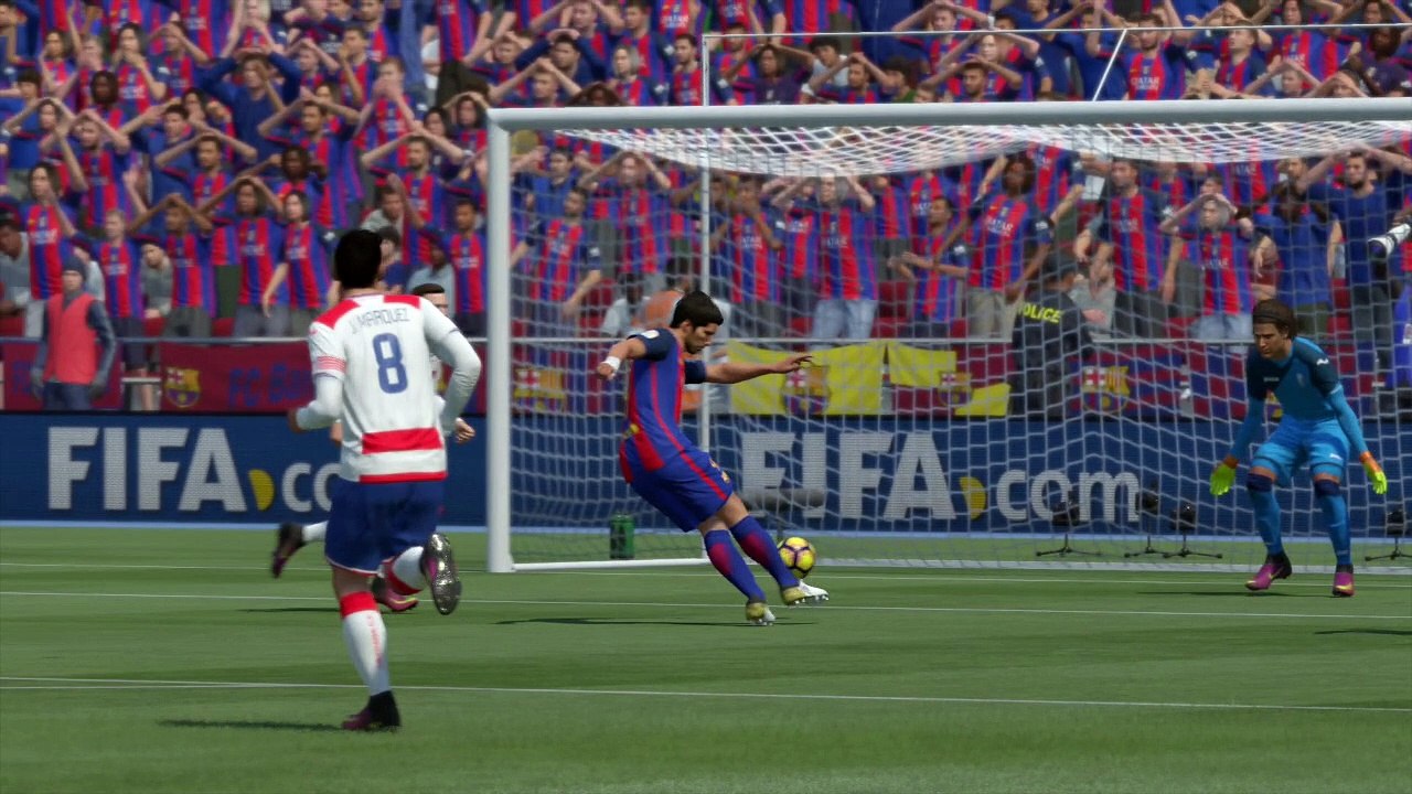FC BARCELONA vs GRANADA CF Fifa 17 Liga Santander Gameplay HD Jornada 10 Previa