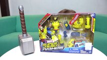 Hulk vs Wolverine - Thor In Real Life SuperHero Fun Toys Brinquedos