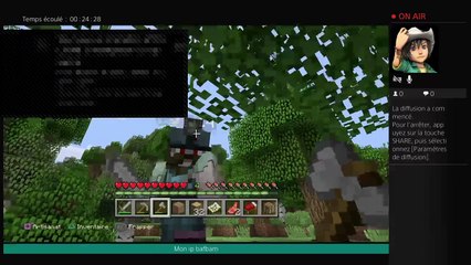 Diffusion PS4 en direct de Minecraft Survie Multijouere avec whadi14 (11)