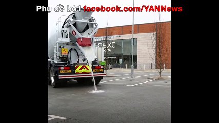 Tarmac vừa phát minh ra một loại đường vỉa hè mới có thể thấm nước