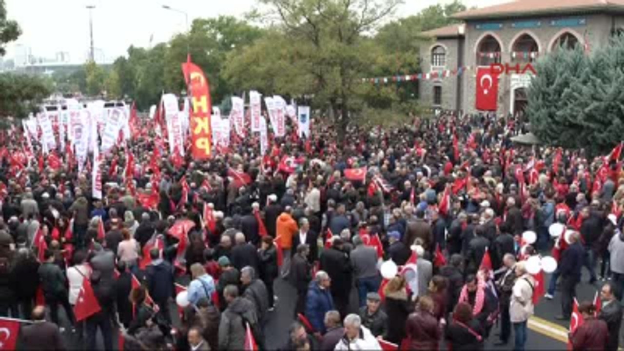 CHP'den Anıtkabir'e 29 Ekim Yürüyüşü 1