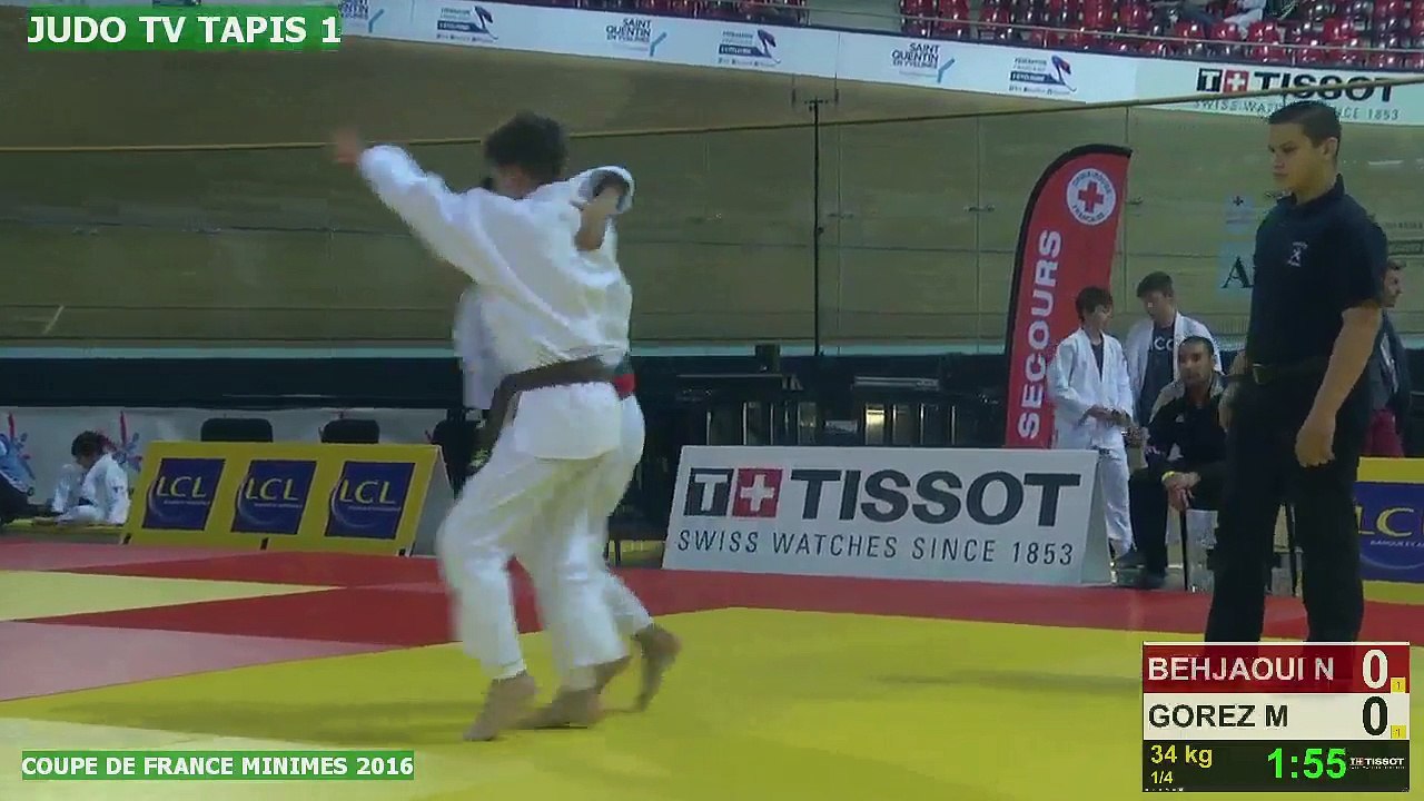 TAPIS 1 - COUPE DE FRANCE INDIVIDUELLE MINIMES  - SAINT-QUENTIN-EN-YVELINES, 2016 - LIVE 2 (83)