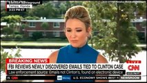 Breaking News: FBI reviews newly discovered Emails tied to Hillary Clinton Case. #Breaking