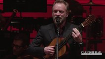 Sting live 2015 Roxanne at Carnegie Hall