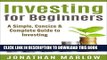 [READ] EBOOK Investing for Beginners: A Simple, Concise   Complete Guide to Investing (investing,