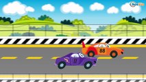 Catoons for kids. Racing Cars Adventures - Race with obstacles. Cartoon for children Episode 27