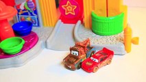 Disney Cars Amusement Park Radiator Springs Carnival Lightning McQueen Little People Carsland