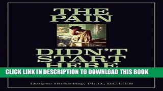 [PDF] The Pain Didn t Start Here: Trauma and Violence in the African American Community Full